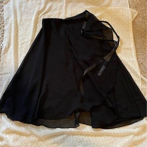 Sheer Wrap Balletcore Skirt